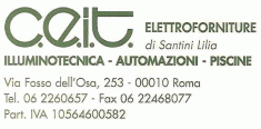 ceit elettroforniture di santini lilia, interruttori, commutatori e contattori elettrici roma (rm)