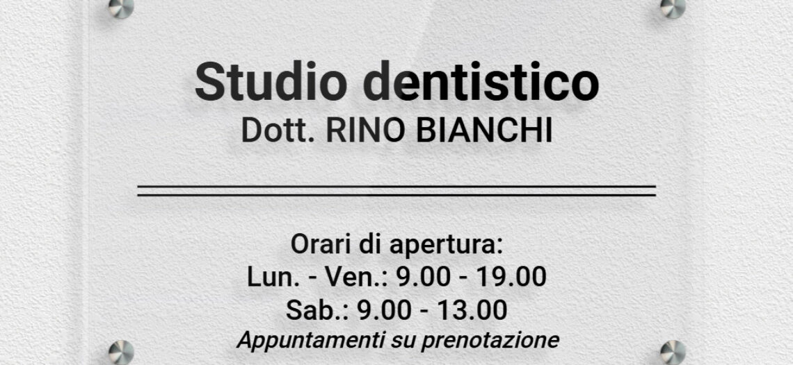 Come la giusta targa sulla porta può attrarre i prossimi clienti