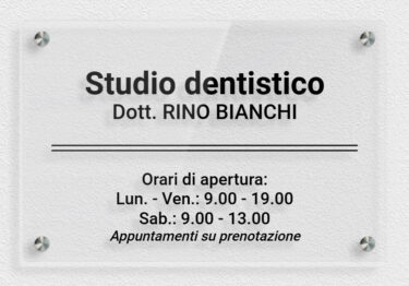 Come la giusta targa sulla porta può attrarre i prossimi clienti
