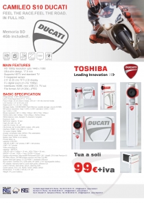 Camileo Ducati edition