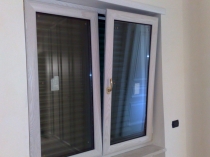 infisso in alluminio legno serie alulen plus