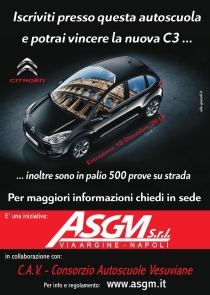 CONCORSO VINCI LA CITROEN C3