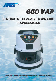 Macchine generatori di vapore spiranti, lavapavimenti e pulizia scale mobili
